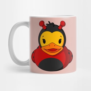 Ladybug Rubber Duck Mug